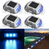 Solar Lamps Outdoor Dock lights LED Path Warning Step light Road Long ServiceTime Waterproof Wireless for driveway walkway