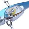 LED Lighting Fish Shape VIB Tonący przynęty z ostrym hakiem Deepwater Fishing Flashing Lampa Tackle Hook Outdoor