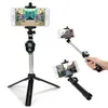 Bluetooth Shutter Yeni teklifte tripod El Uzatılabilir Monopod -yerleşik ile kaymaz Süper Bluetooth kontrol selfie'si sopa