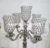 Wholesale Vase for Centerpiece Wedding Decoration Gold/sliver Trumpet Flower Vase Tall Floral Stand best00025