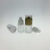 Akrilik kapak ile 20ml buzlu cam şişe .lotion / esset yağ / nemlendirici / yüz su kozmetik konteyner F20173877
