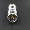 Lampe de poche torche LED rechargeable par USB CREE XPG R5 Super Mini lampe de poche porte-clés LED batterie au lithium 10180 (acier inoxydable)