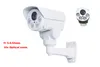 Rotary 1080p Outdoor Bullet PTZ IP-camera, 2.0MP 10X ZOOM 80M IR CCTV IP Camera SD-kaartsleuf met POE-alarm Audio in optioneel