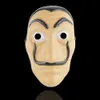 Cosplay Parti Masque La Casa de Papel Masque de visage Salvador Dali Costume Masques Masques de film réaliste de Noël Halloween Noël Masque Masque Heist accessoires