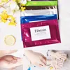 NIEUW Fibroïne Zijden Masker Water Hydraterende Hydraterende Olie Controle Collageen Gezichtsmasker Biologische Cosmetische Gezichtsmaskers