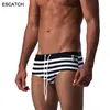 2018 Board Short Briefs Hommes Sexy Rayé Maillots De Bain Hommes Maillot De Bain Summer Beach Maillot De Bain Sungas De Praia Homens Hommes Maillot De Bain