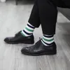 Matchup Men Fashion Stripes Series Cotton Socks Argyle Casual Crew Socks 5 PairSlot US 751252670041676809