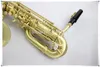 New Arrival MARGEWATE Baritone Saxophone Brass Body Matte Gold Plated Surface High Quality Musical Instrument With Case Mouthpiece