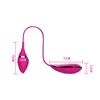 Sexprodukt 10 Frekvens Remote Control Vibrator USB uppladdningsbar silikon Vattentät Mute Sex Toy for Women Jump Eggs5820422