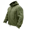 Winter Militär Fleece Warme Taktische Jacke Männer Atmungsaktive Thermo Kapuze männer Jacke Mantel Oberbekleidung Armee