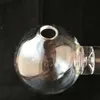 スーパーバブル透明ガラスパイプ卸売ガラスボングアクセサリー、ガラス水道管の喫煙、送料無料