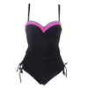 Maillot De Bain Plus La Taille Femmes Nouvelle Arrivée BodyPush Up Tankini Ensemble Vintage Rétro Bandage Maillot De Bain Vêtements De Plage Maillot De Bain