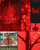 2019 Jul LED Cherry Blossom Tree Light 1.5m Tree Lights Fairy Lights Landskap Utomhusbelysning för semesterbröllop deco