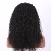 13x4 Afro Crépus Bouclés Avant de Lacet Perruques de Cheveux Humains diva1 Humains Perruque Pour Les Femmes Noires Pré Pincées Avec Bébé 360 Frontal