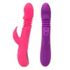 IKOKY Asta di riscaldamento telescopica AV Stick spingente vibratore del coniglio giocattoli del sesso per le donne stimolatore del clitoride rotante vibratore del dildo D188210979