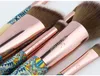 Whole New 12PCS Make Up Brushes Bamboo Professional Makeup Brush Set Soft Synthetic Cosmetics Brush Kit3501611