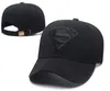 Дизайнер Superman Emellsemery Baseball Cap регулируя брюшка хлопковая изогнутая базовая шляпа для мужчин женщины для гольф -шапки Cotte Sun 301c