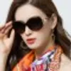 The new polarized sunglasses with round face sunglasses female celebrities can be matched with the glasses square face screen red8331549