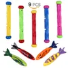 Toy Deluxe Underwater Swimming/Diving Pool Toys Diving Sticks(5Pcs), Torpedo Bandits(4Pcs), pack of 9