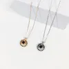 Nouvelle Arrivée Rose Or Argent Je t'aime Projection Pendentif Collier Romantique Amour Mémoire De Mariage Collier