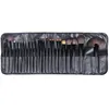 Professional 24 st makeup borste set Tools Makeup toalettety kit smink borste set case kosmetisk borste 1713660