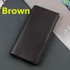Genuine Leather Long Wallets for Men Classic Luxury Clutch Bag Suit Purse Business Men Credit Card Holder Money Bag 2018 New Arriv9440171