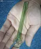 Pyrex стекло масляной горелки трубы все руки трубы 12 см красочные масляной горелки стекла прямой трубки цветные курительные трубы 4 цветов