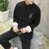 Chinês Tang Tang Terno Masculino Traje Juvenil Hanfu Retro Vento Nacional Buda Masculino Homens