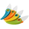 1PC na zewnątrz kemping w kształcie ptaków składane ceramiczne nóż owoce cięcia warzywne Parowanie mini noże akcesoria piknikowe