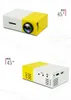 YG300 LED портативный проектор 400-600LM 3,5 мм аудио 320 х 240 пикселей YG300 USB Мини проектор Главная Media Player DHL Free