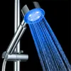 2016 Yepyeni yüksek kaliteli 3 renkli LED duş kafası sıcaklık sensörü RGB Banyo Sprinkler7096741