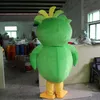 2024 Hot sale Cute Green Owl Mascot Costume Fancy Party Dress Halloween Carnival Costumes Adult Size