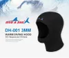 3mm Neoprene Scuba Diving Caps Accessories Snorkeling Hat Underwater deep Keeping Warm Tie bound hair Heat Caps Preservation Sunscreen