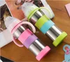 Kids Stainless steel tumbler water bottle 280ML Baby Feeding Bottle Infant Milk Bottle Baby Water Cup Kids unbroken insulated travel cup