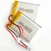 모델 603450 3.7V 1200mAh 리튬 폴리머 Li-Po 충전식 배터리 JST PH 2.0 2pin DVD 패드 휴대 전화 GPS 카메라 전자 책