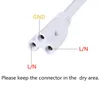 T8 Extension Cord Holder, T5 LED Tube Wire, 1ft 2ft 3ft 4ft 5ft 6ft wire connector For Shop Light, Power Cable With US Plug