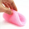 7 kleuren multifunctionele siliconen pot schotel wassen reinigingsborstel antibacteriële schuren pad keuken scrubber fruit groente schoon