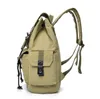 Men's Canvas Backpack Vintage Canvas Large School Bag Hiking Travel Rucksack 20-35L