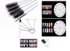 Nouvelle valeur d'arrivée aérographe kit kit stylo peinture peinture maquillage pistolet de pulvérisation pour peinture à ongles avec pinceau à 5 vites