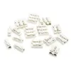 180PCS Quick Splice Lock Spring Wire Connectors Electrical Cable Clamp Screw Terminal Barrier Block for LED Strip Light Wire Connecting