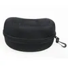 Groothandel zwarte bril Sunglass Ski Goggles Case Rits Hard Case Bril Box met Draagbare Haak Out334