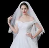 New veil wedding dress wedding wedding double veil, European and American Bride lace veil white