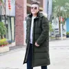 X-Long Down Jacket Plus Size Heren Knieën Heren Grote Size Lange Bontkraag Stitching Oversized Down Jacket 10XL 9XL 8XL 7XL