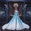 Fantastic Applique Embroidery Wedding Dresses Elegant Sweetheart Pearls Beaded Ball Gown Bridal Dress Gorgeous Full Lace Wedding Gowns