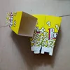 Neue Ankunft Großhandel Lebensmittelechte Mini Party Papier Popcorn Boxen Süßigkeiten zugunsten Taschen Hochzeit Geburtstag Film Party Supplies