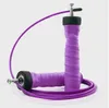 Speed Jump Rope Adjustable with Ball Bearing Anti-Slip Handle for Double Unders WOD MMA Boxing Training