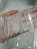Espécimen de cristal de cuarzo transparente, 8 Uds., curación de reiki, piedra preciosa en bruto, punto de cristal, meditación para hacer joyería 2022572