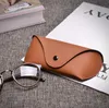 2018 Proteable Leather Glasses Case 4 Styles Högkvalitativa solglasögon Gelglas Lagringshållare Bag6062710