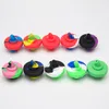 Wholesale Colored Silicone Bubble Carb Cap Smoking Accessories with a Hole on Top 34mm Dia Round Ball Dome for Quartz Thermal Banger