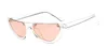 2018 NEW نصف الإطار المرأة القط نظارات العين خمر العلامة التجارية مصمم أزياء نظارات لسيدة 10pcs / Lot الشحن